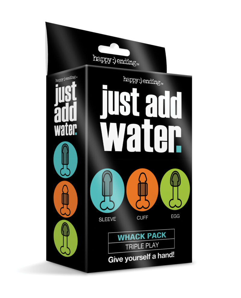HAPPY ENDING JUST ADD WATER WHACK PACK TRIPLE PLAY - GN3010010