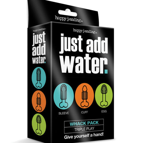HAPPY ENDING JUST ADD WATER WHACK PACK TRIPLE PLAY - GN3010010