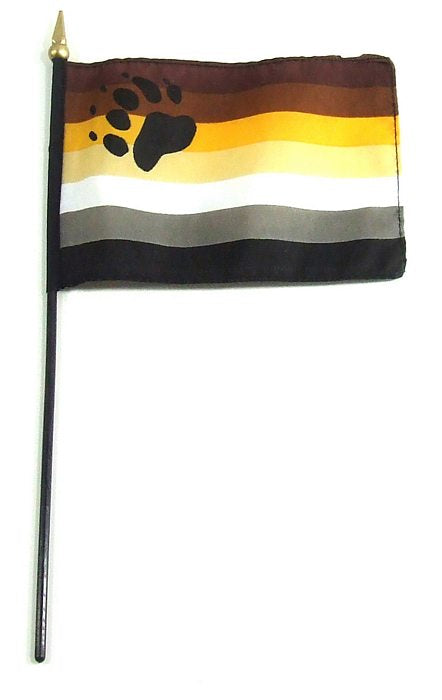 BEAR STICK 4 x 6 FLAG - PHSGS507