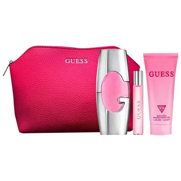 GUESS 4PC SET, WOMEN'S PERFUME, EDP-Pinkfoxxx