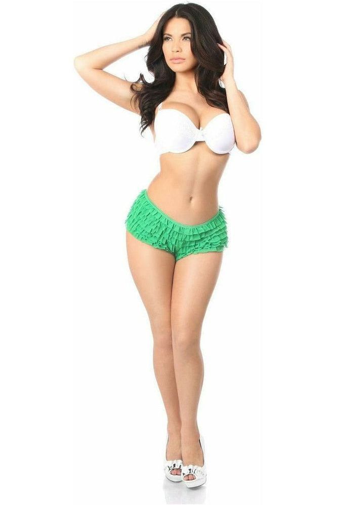 Green Ruffle Panty w/Bow