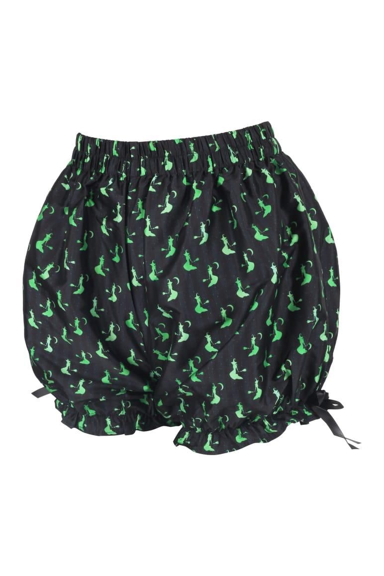 Green Witches Crepe Bloomers