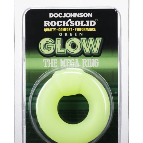 ROCK SOLID MEGA RING GREEN GLOW
