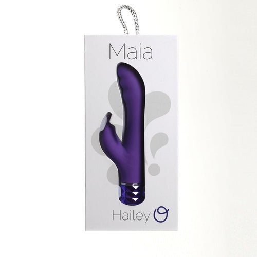 HAILEY SILICONE RABBIT PURPLE - MT1607L2