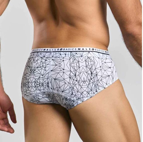 MALE BASICS HIPSTER BRIEF SPIDER LARGE (HANGING ONLY) - MB203SPDRL