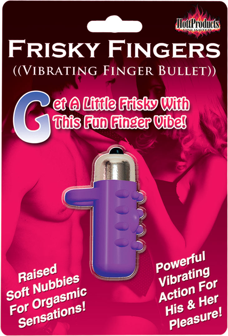 FRISKY FINGERS SILICONE SLEEVE PURPLE