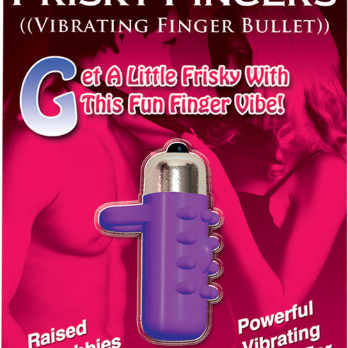 FRISKY FINGERS SILICONE SLEEVE PURPLE