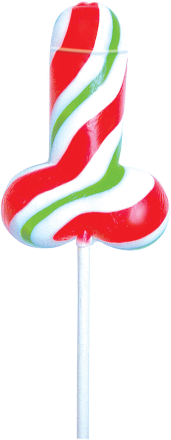 JINGLE BALLS HOLIDAY COCK POPS 12PC DISPLAY
