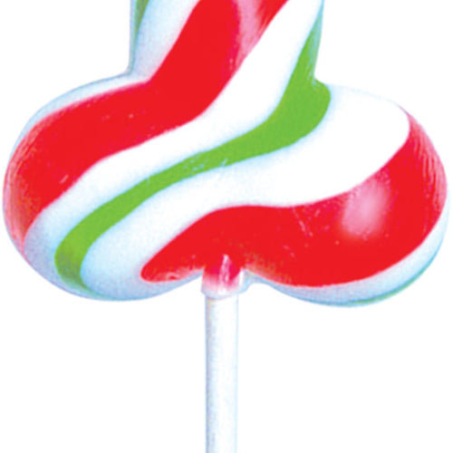 JINGLE BALLS HOLIDAY COCK POPS 12PC DISPLAY