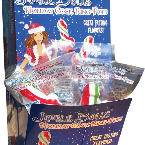 JINGLE BALLS HOLIDAY COCK RING 12PC DSP