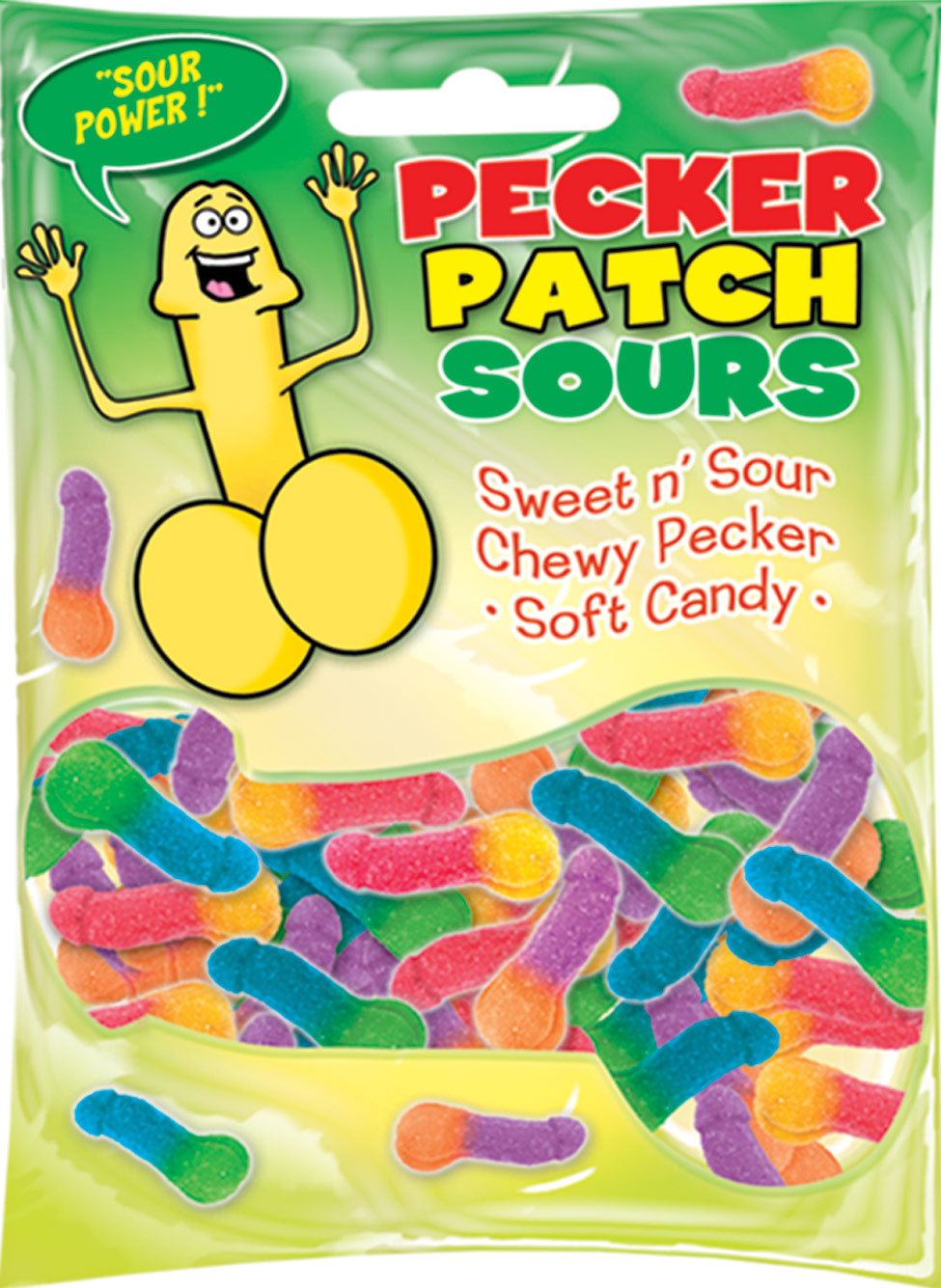 SOUR PECKER PATCH DISPLAY(12PCS)