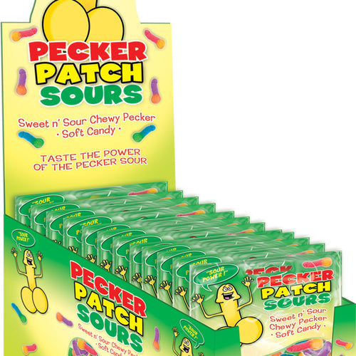 SOUR PECKER PATCH DISPLAY(12PCS)
