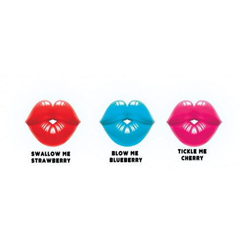 DICK LIPS GUMMY COCK RING 3PK