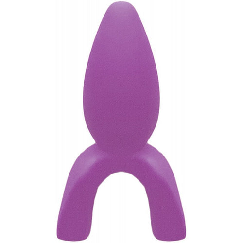TONGUE STAR STEALTH RIDER TONGUE VIBE W/ CONTOURED PLEASURE TIP PURPLE