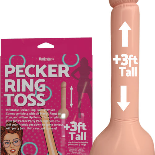 INFLATABLE PECKER RING TOSS