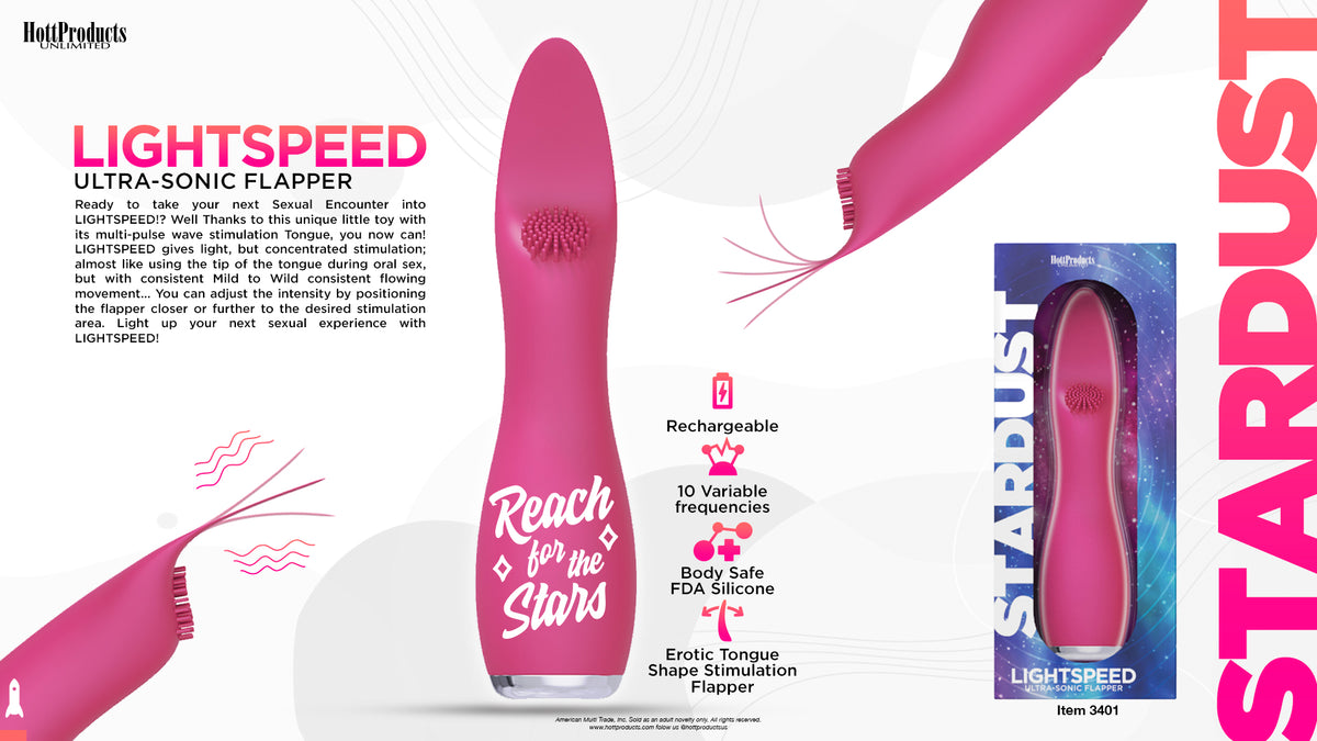 (WD) STARDUST LIGHT SPEED TOY FLAPPER TIP