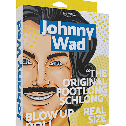JOHNNY WAD BLOW UP DOLL W/ LARGE PENIS