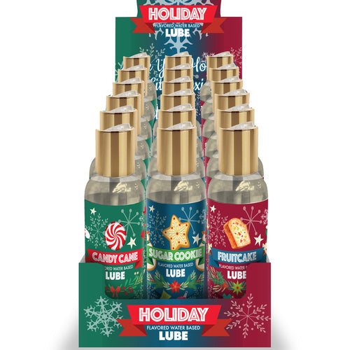 HOLIDAY WATER BASED LUBE DISPLAY