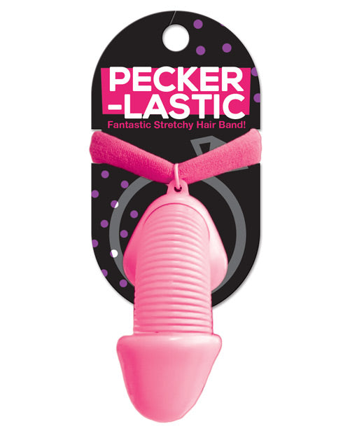 PECKER LASTICK HAIR TIE PINK