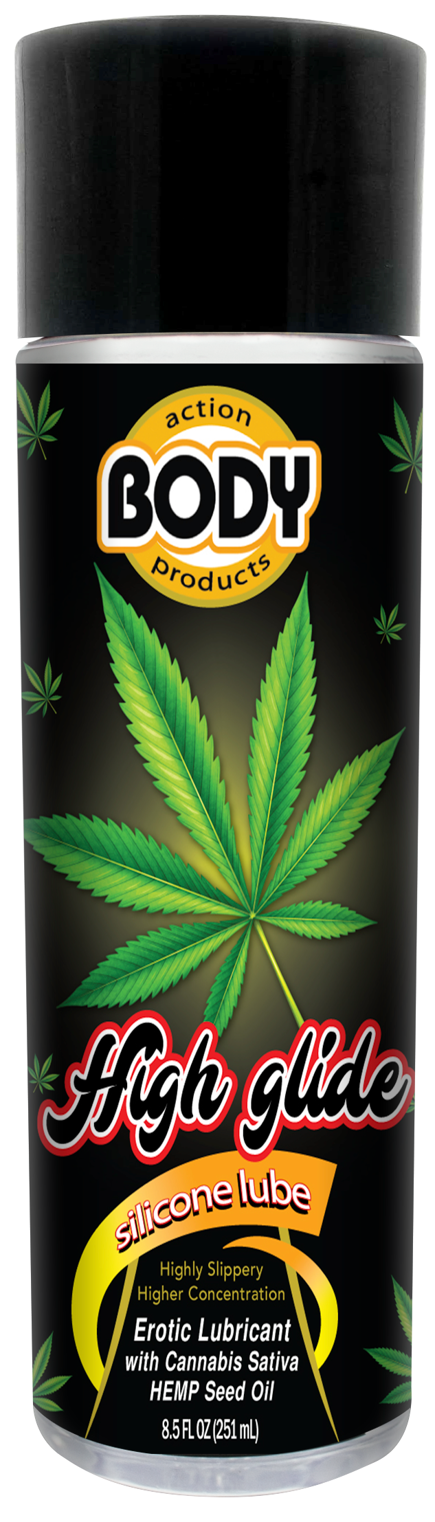 HIGH GLIDE EROTIC LUBRICANT 8.5 OZ BOTTLE - BAHG80