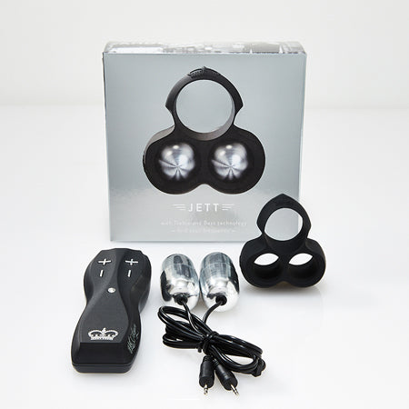 Hot Octopuss Jett Remote-Controlled Penis Vibrator Black-Pinkfoxxx
