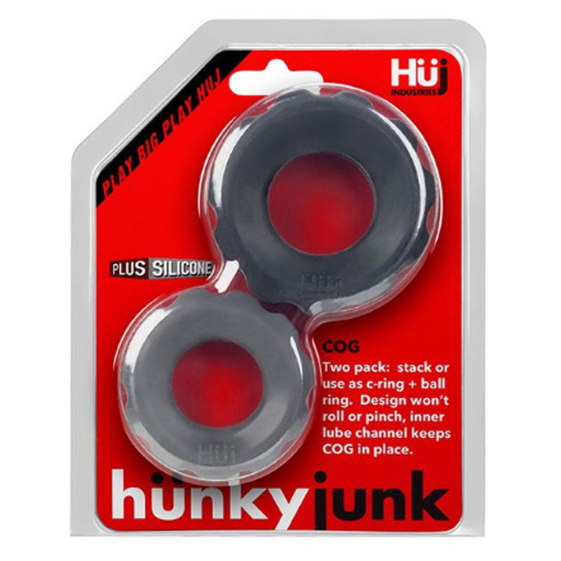 Hunkyjunk COG 2 size c-ring, pack-Pinkfoxxx
