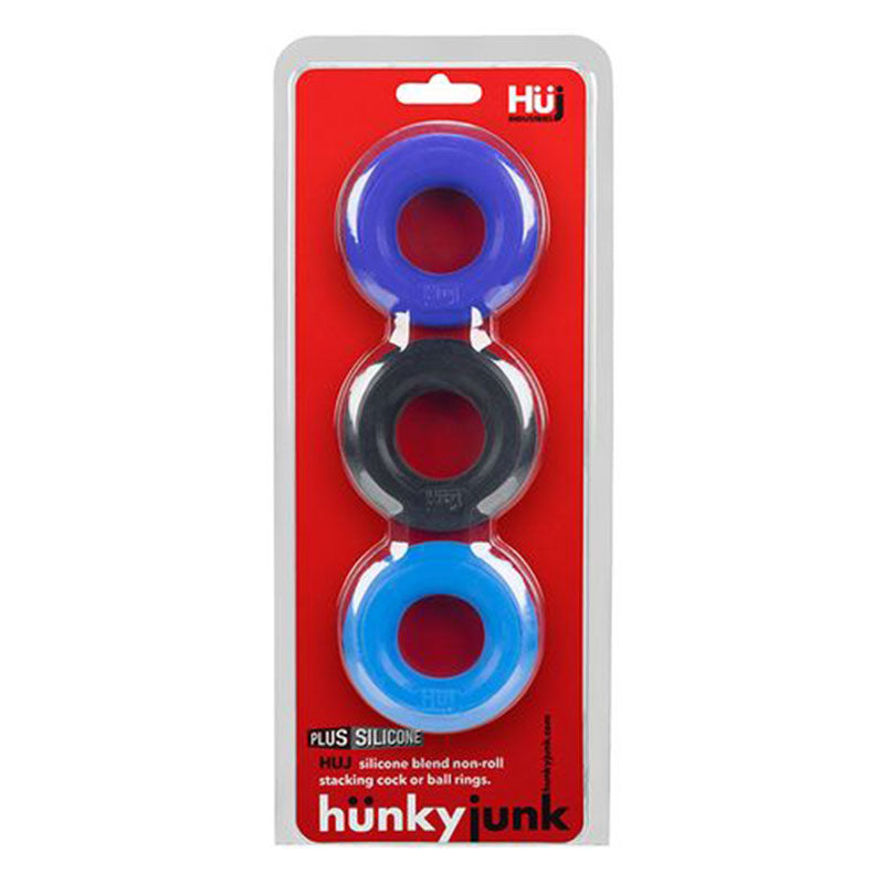 Hunkyjunk HUJ3 3-pack c-ring-Pinkfoxxx