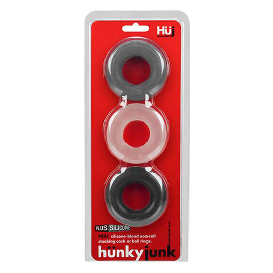 Hunkyjunk HUJ3 3-pack c-ring-Pinkfoxxx