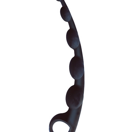 THE 9'S S CURVES SILICONE ANAL BEADS - IB2650