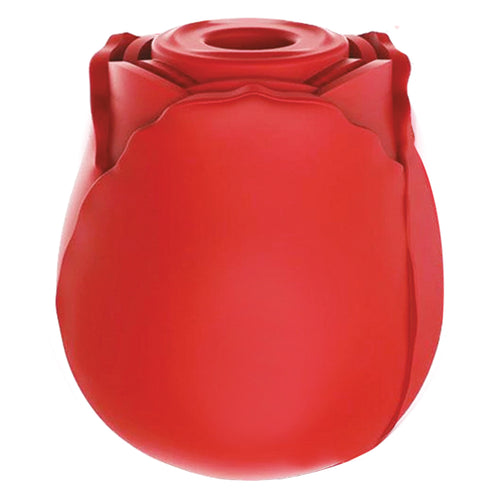 WILD ROSE RECHARGEABLE SILICONE SUCTION VIBRATOR - IB1700