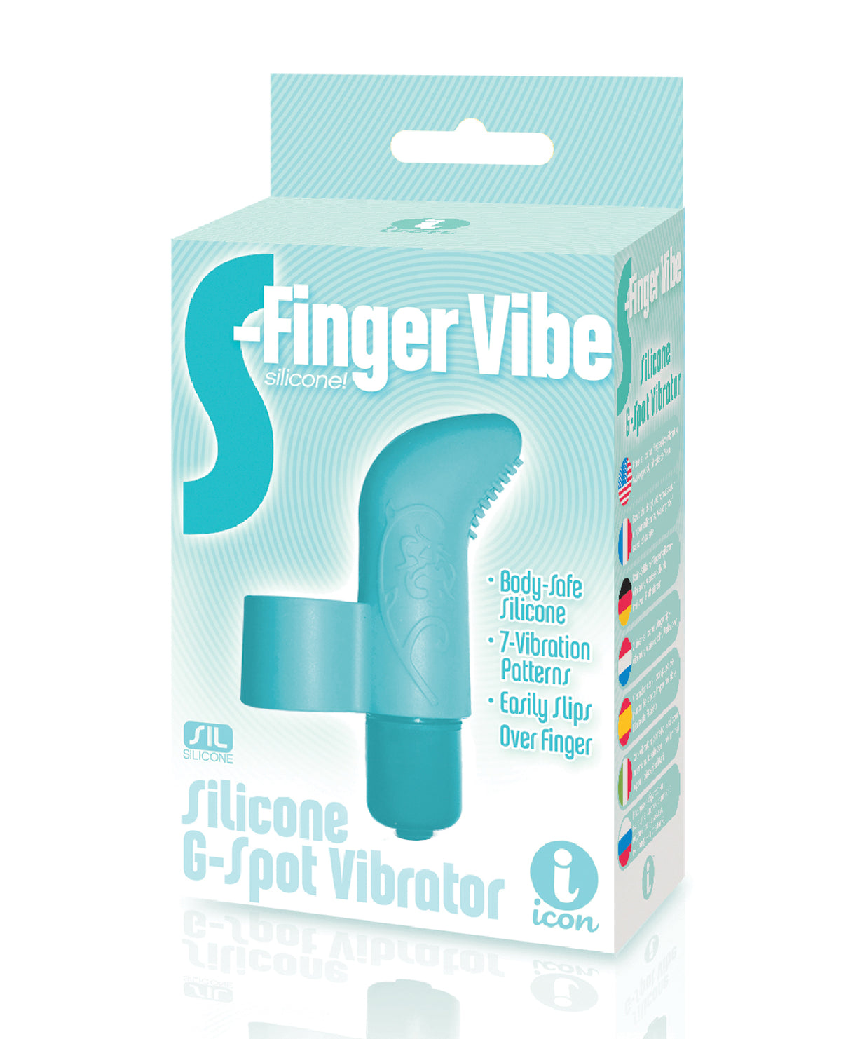 THE 9'S S FINGER VIBE BLUE - IB2659