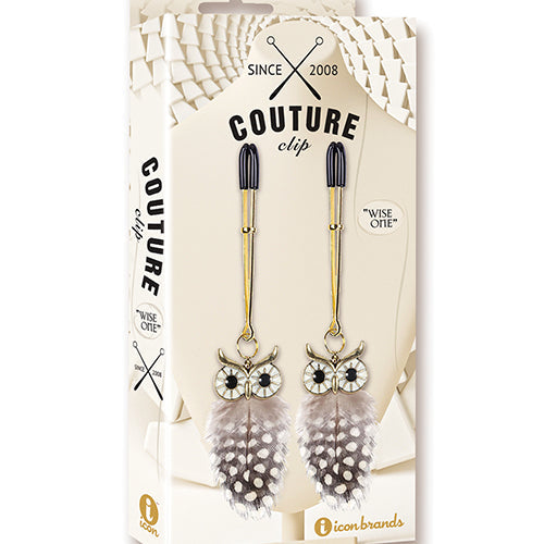 COUTURE CLIPS WISE ONE LUXURY NIPPLE CLAMPS - IB3300