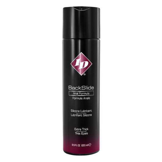 ID BackSlide Silicone Anal Lubricant Flip Cap Bottle-Pinkfoxxx