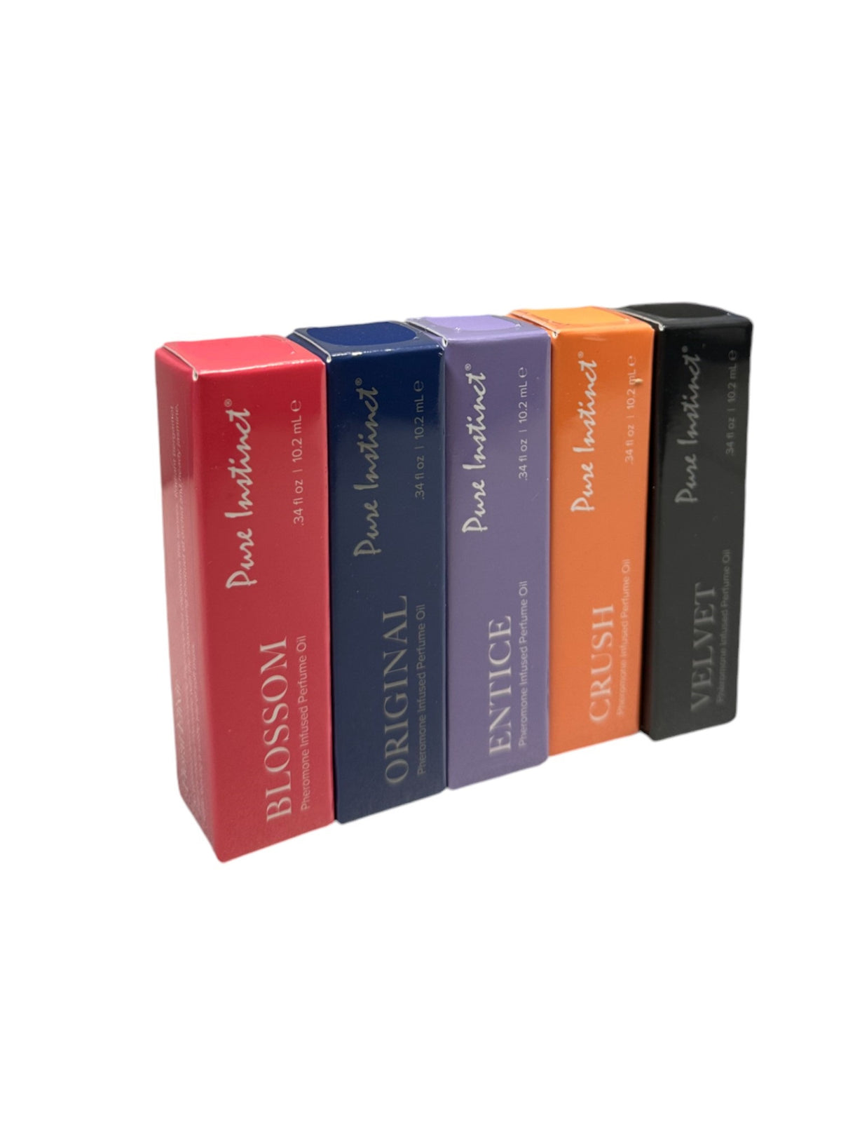 PURE INSTINCT PHEROMONE INFUSED PERFUME OIL ACRYLIC CUBE DISPLAY W/TESTERS (36PCS)