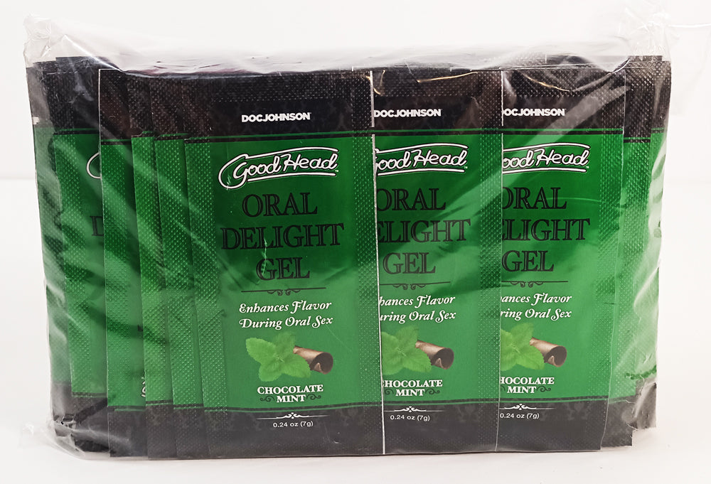 GOODHEAD ORAL DELIGHT GEL BULK REFILL CHOCOLATE MINT 48 PCS 0.24 OZ