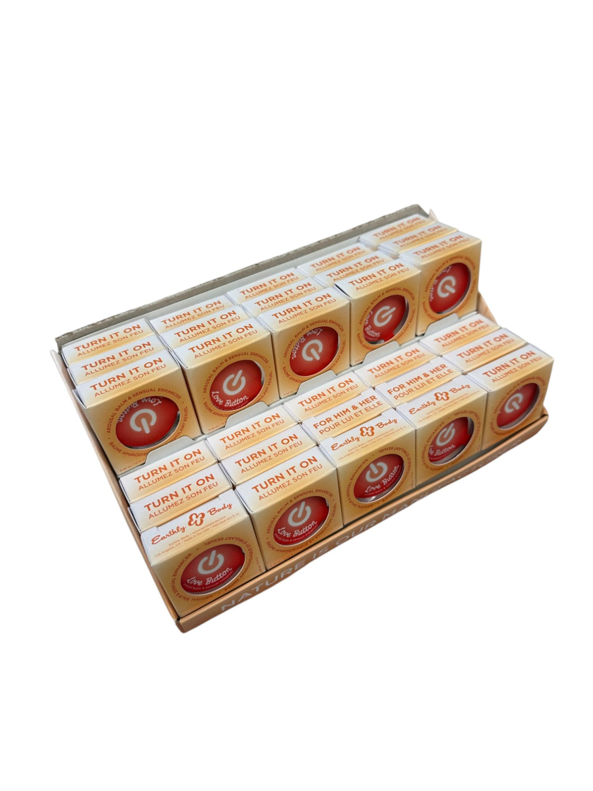 LOVE BUTTON 30PC DISPLAY - EBHLB102