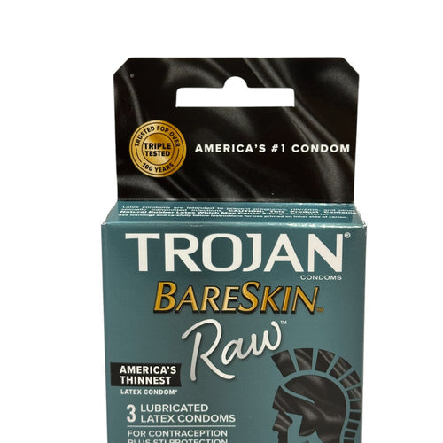 TROJAN BARESKIN RAW 3CT - T00155
