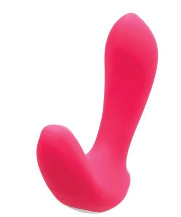 VEDO INME DUAL VIBE W/ REMOTE RECHARGEABLE PINK - VIP2609