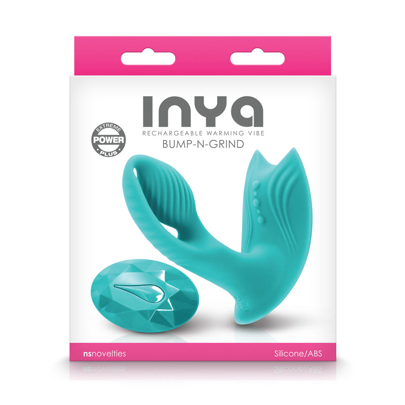 INYA Bump-N-Grind Rechargeable Warming Dual Stimulator-Pinkfoxxx
