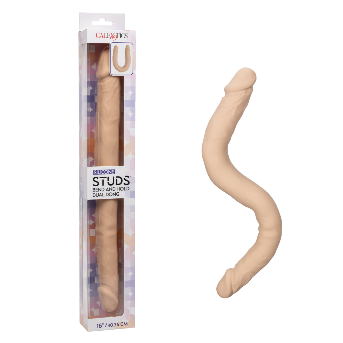 STUDS BEND AND HOLD DUAL DONG 16 IVORY " - SE025610