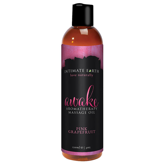 Intimate Earth Awake Massage Oil 120 ml/4 oz-Pinkfoxxx