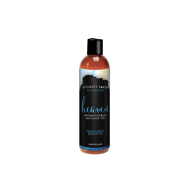 Intimate Earth Heaven Hazelnut Biscotti Massage Oil-Pinkfoxxx