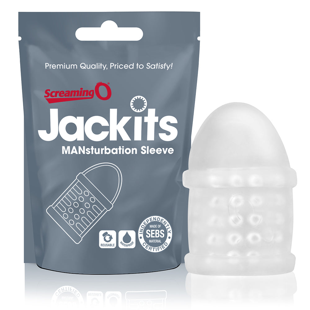 SCREAMING O JACKITS MANSTURBATION SLEEVE (EACHES) - SCRJAKC101