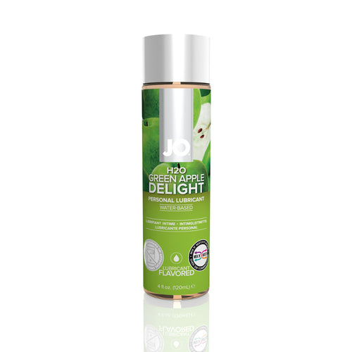 JO H2O GREEN APPLE 4 OZ FLAVORED LUBRICANT - JO40385