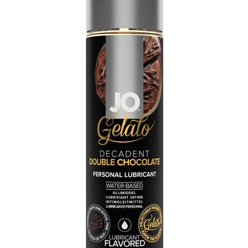 JO GELATO DECADENT DOUBLE CHOCOLATE WATER BASED LUBE 4 OZ - JO40485
