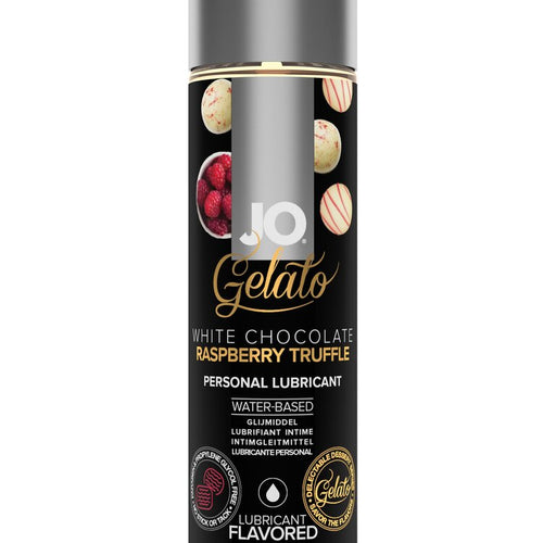 JO GELATO WHITE CHOCOLATE RASPBERRY TRUFFLE WATER BASED 4 OZ - JO40486