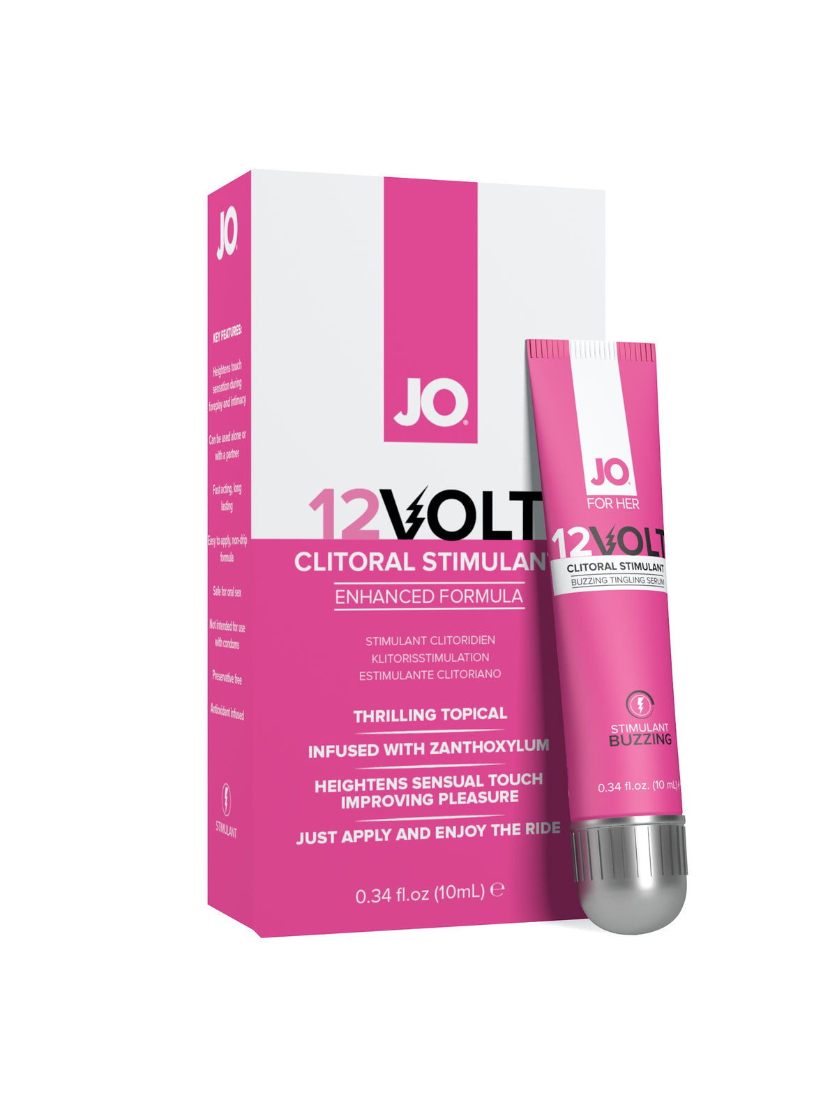 JO 12 VOLT CLITORAL STIMULANT 10ML - JO41217