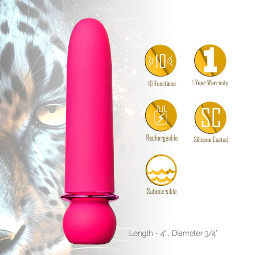 JAGUAR POWERFUL BULLET PINK RECHARGEABLE - MTMA2401PNK