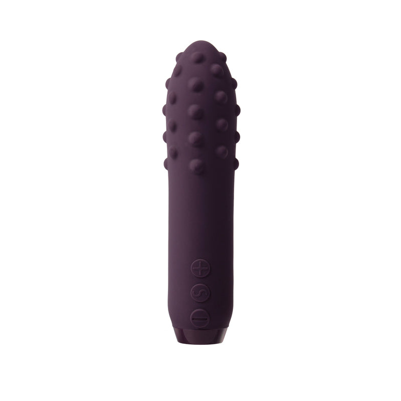 Je Joue Duet Rechargeable Silicone Multi-Surfaced Bullet Vibrator-Pinkfoxxx