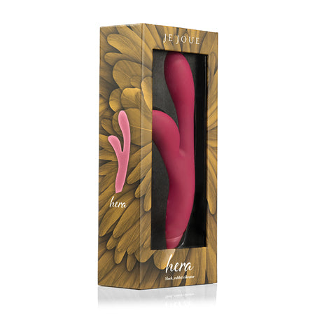 Je Joue Hera Rechargeable Silicone Rabbit Vibrator-Pinkfoxxx